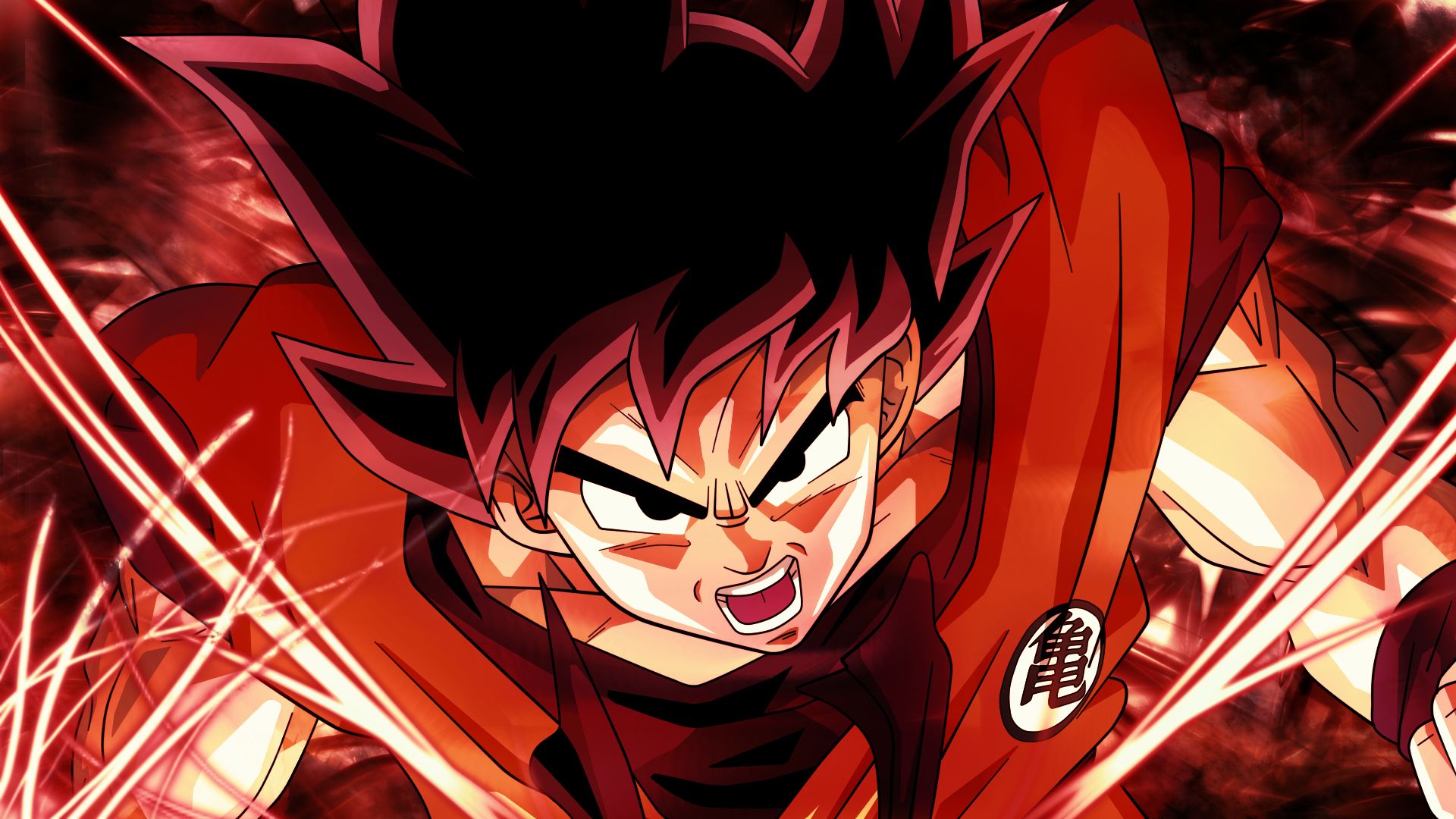 Goku Super Saiyan 4 - wallpaper.