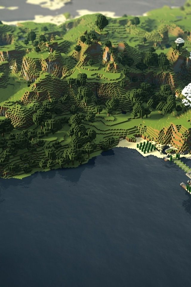 Minecraft ios wallpaper - Backgrounds