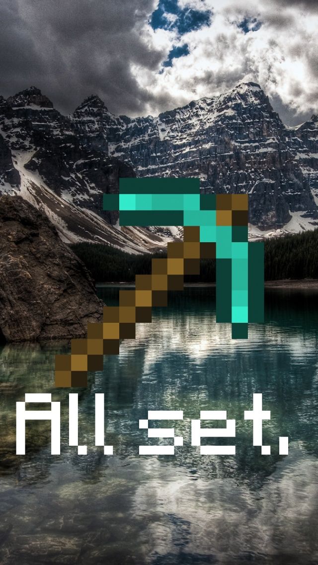 Funny Minecraft iPhone 5 Wallpaper | ID: 20621