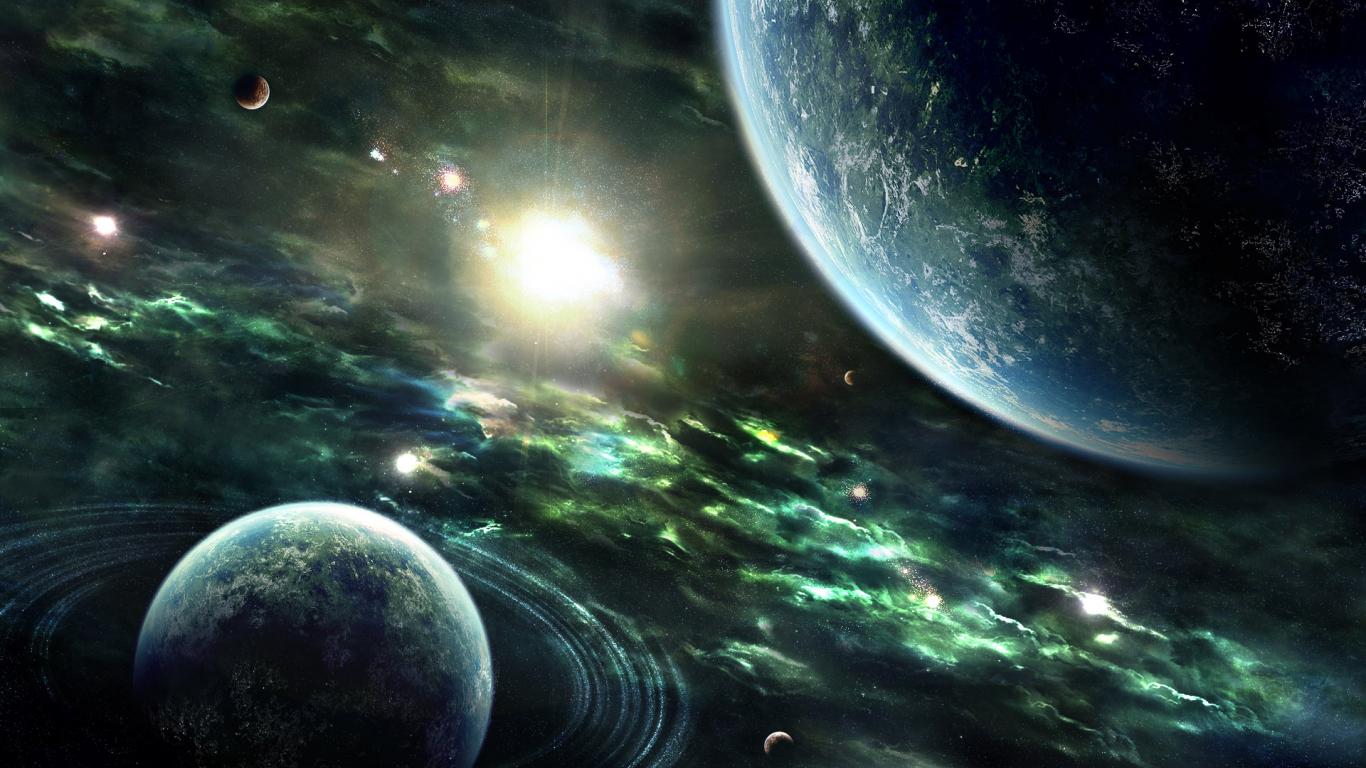 1366X768 HD Desktop Wallpapers Planets - Pics about space