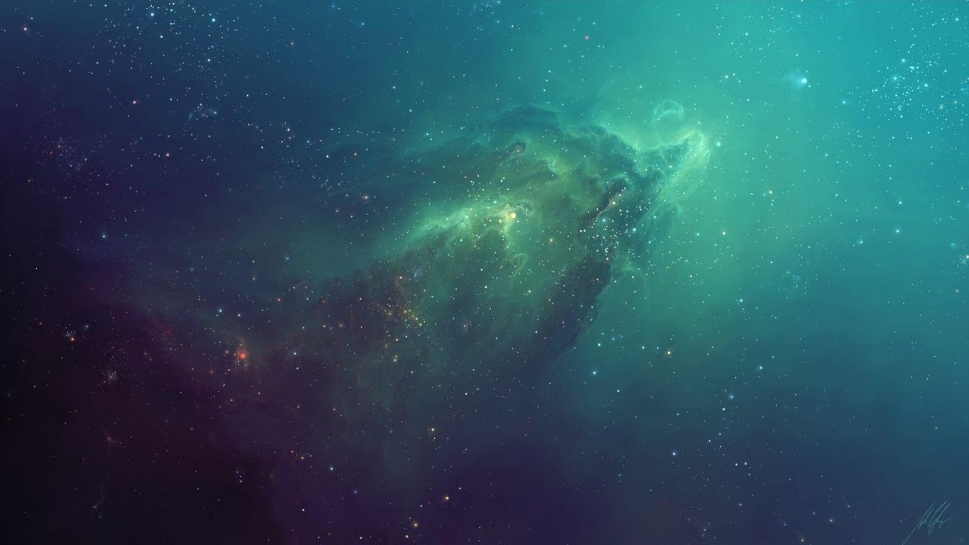 1366x768 Outer Space desktop PC and Mac wallpaper