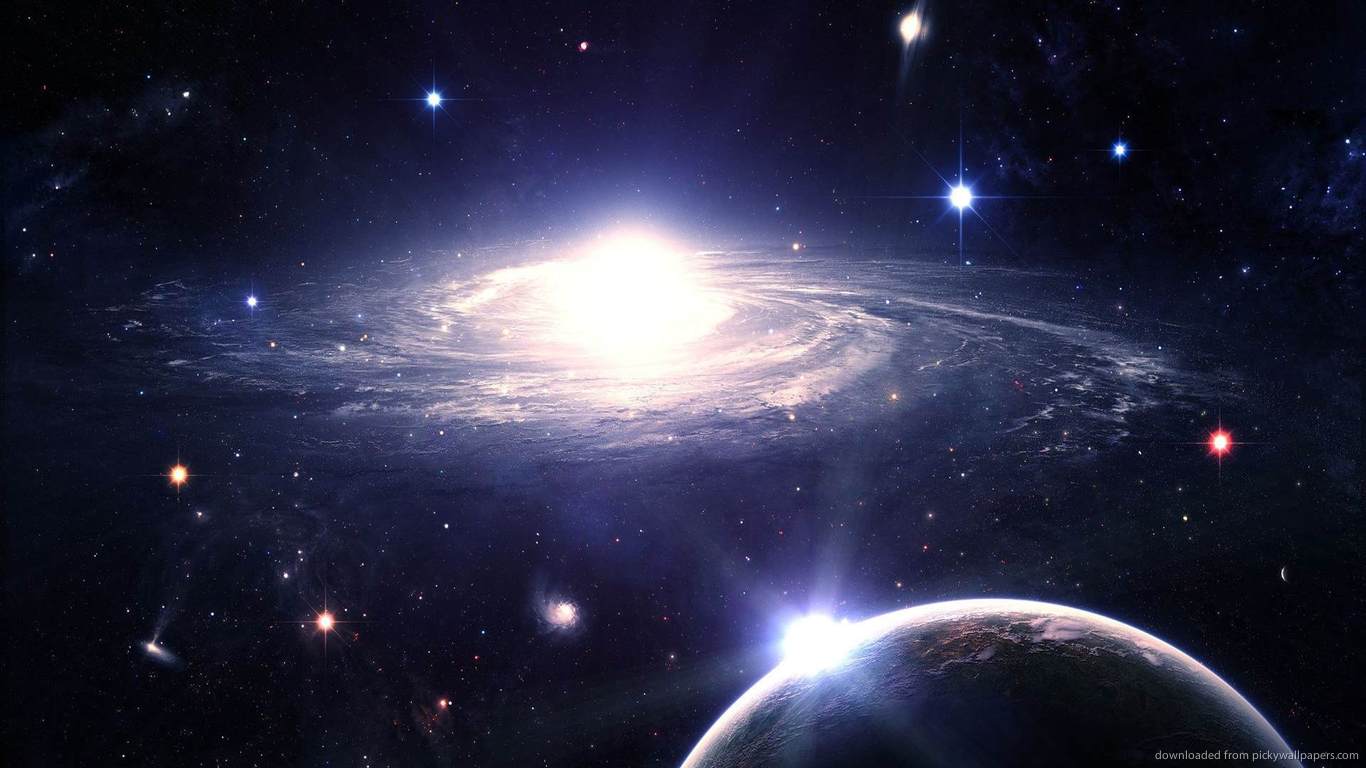 1366x768 Space Wallpaper Group 90