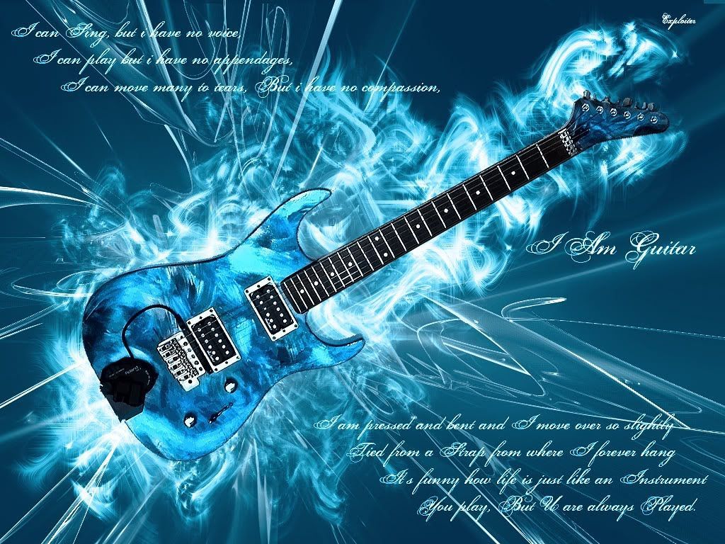 Flaming Guitar HD Wallpapers