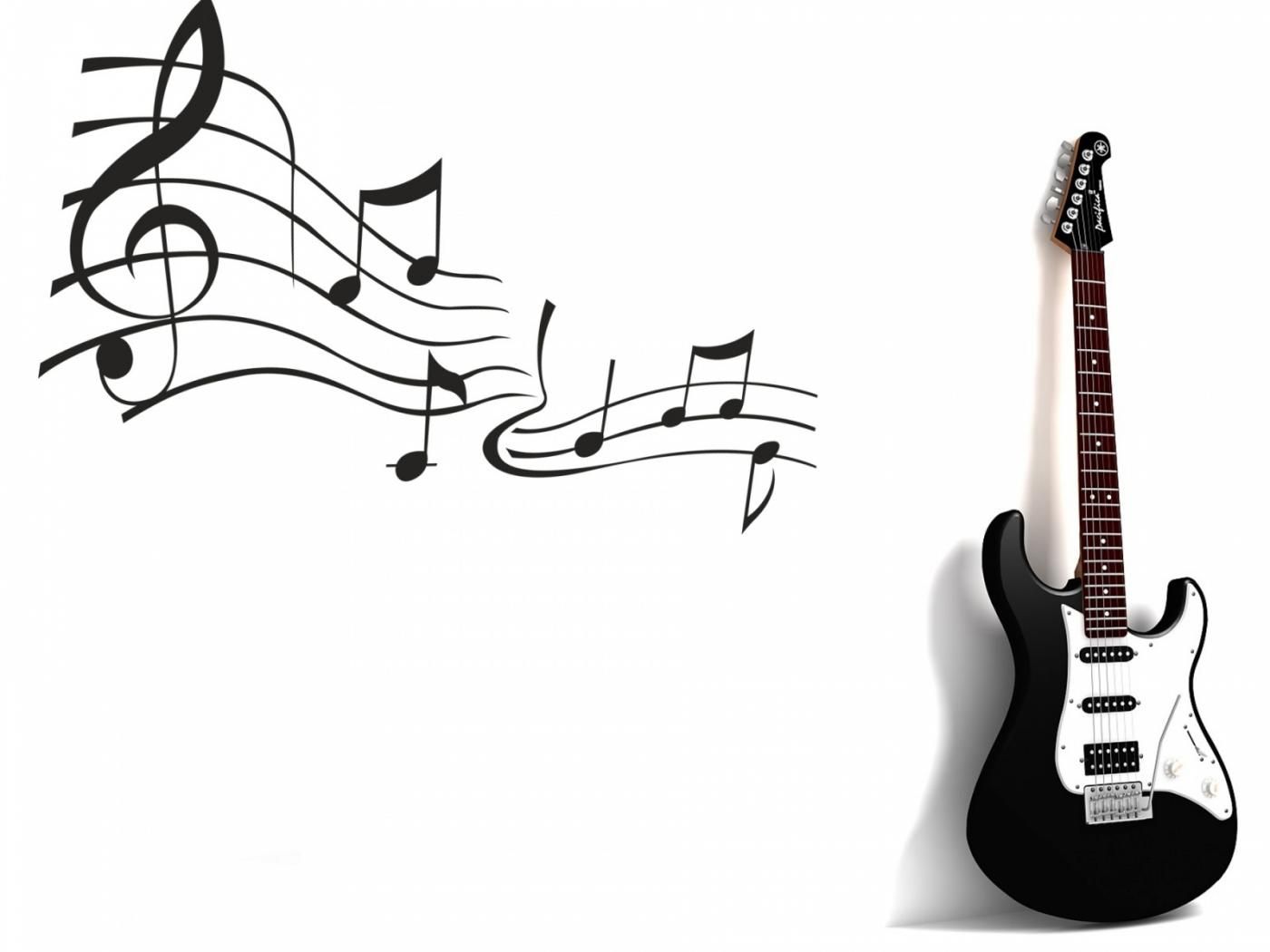 Download White Music Guitar Wallpaper HD Desktop Mobile #42993833 ...