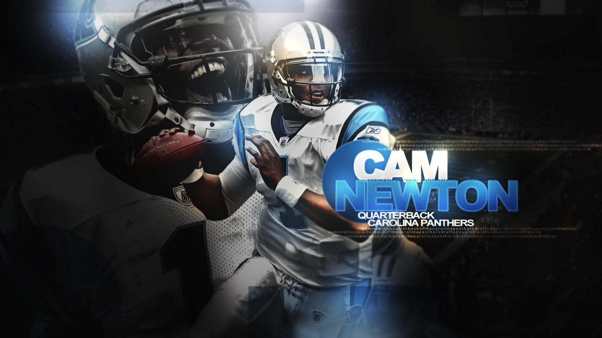 Wallpaperres.com | Carolina Panthers NFL Team, Cam Newton Picture 02