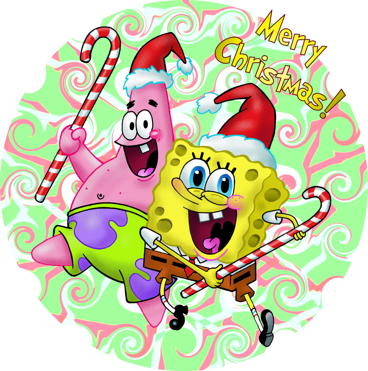 Christmas Spongebob | learntoearns
