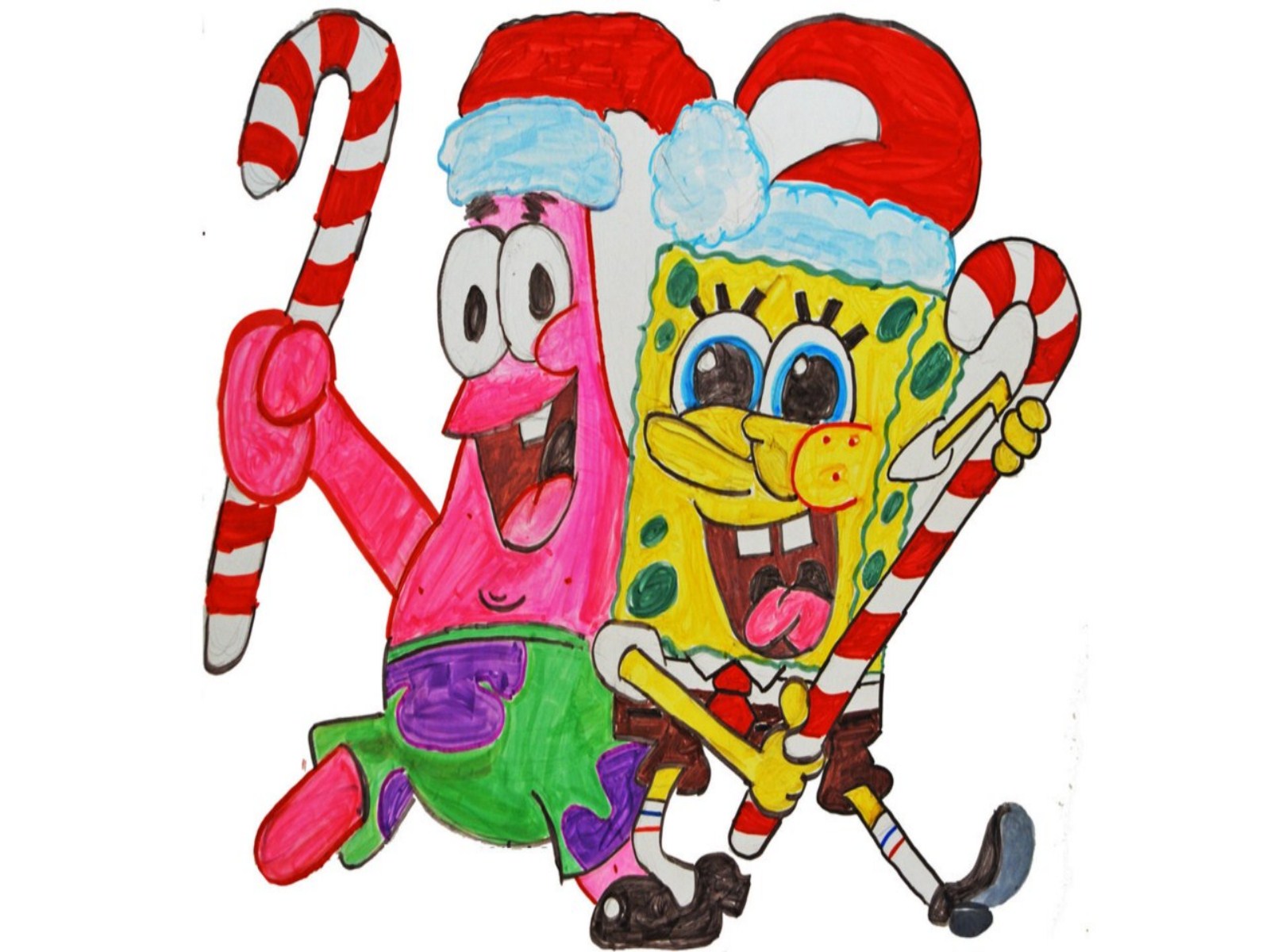 Spongebob Christmas Pictures - Wallpapers High Definition