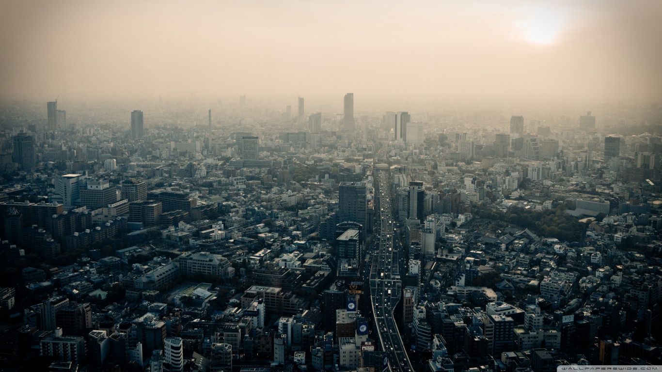 Tokyo Smog HD desktop wallpaper : High Definition : Fullscreen ...