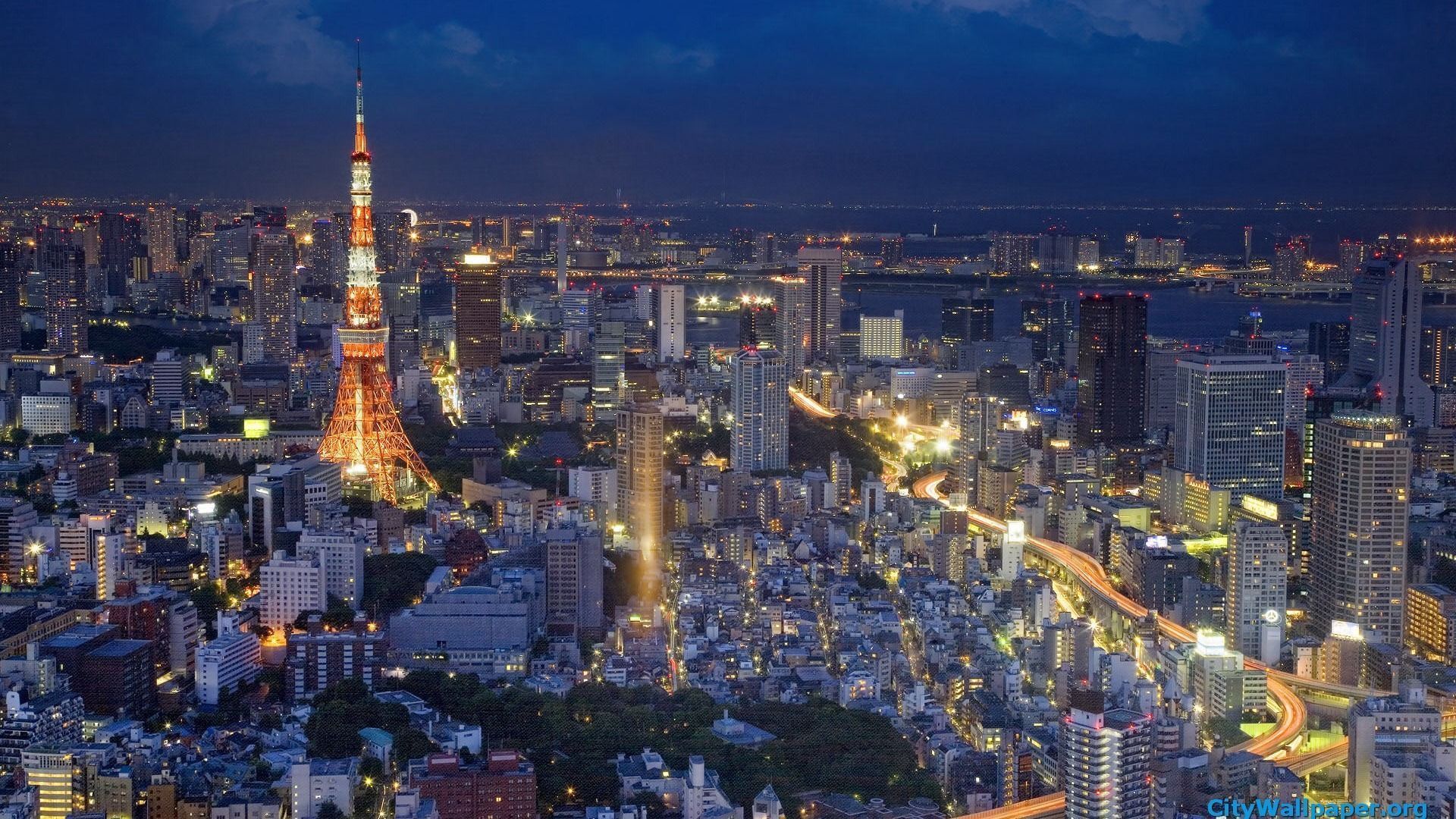 Tokyo Tower Japan cities landscape photography wallpaper 07 ...