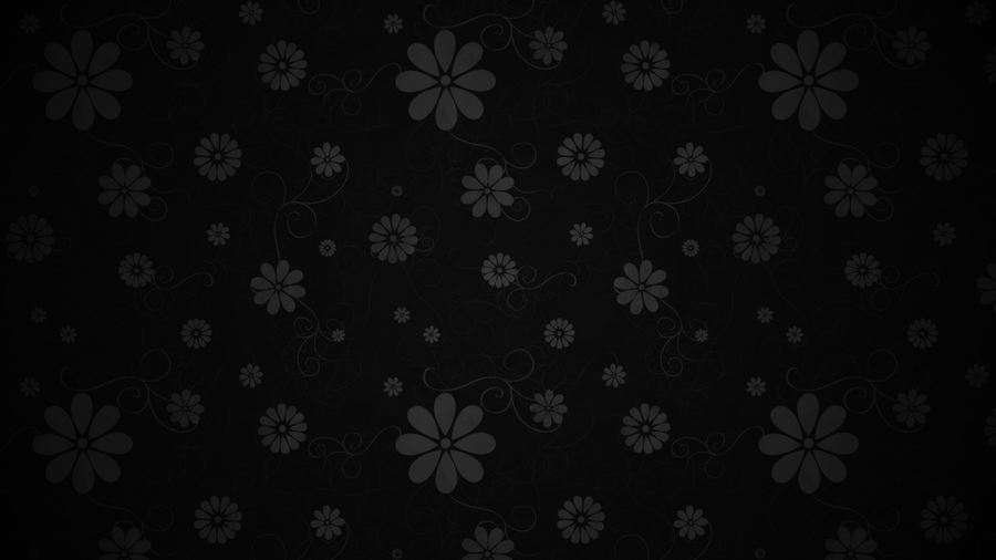 Floral Black Wallpaper 1920x1080 by mucski on DeviantArt