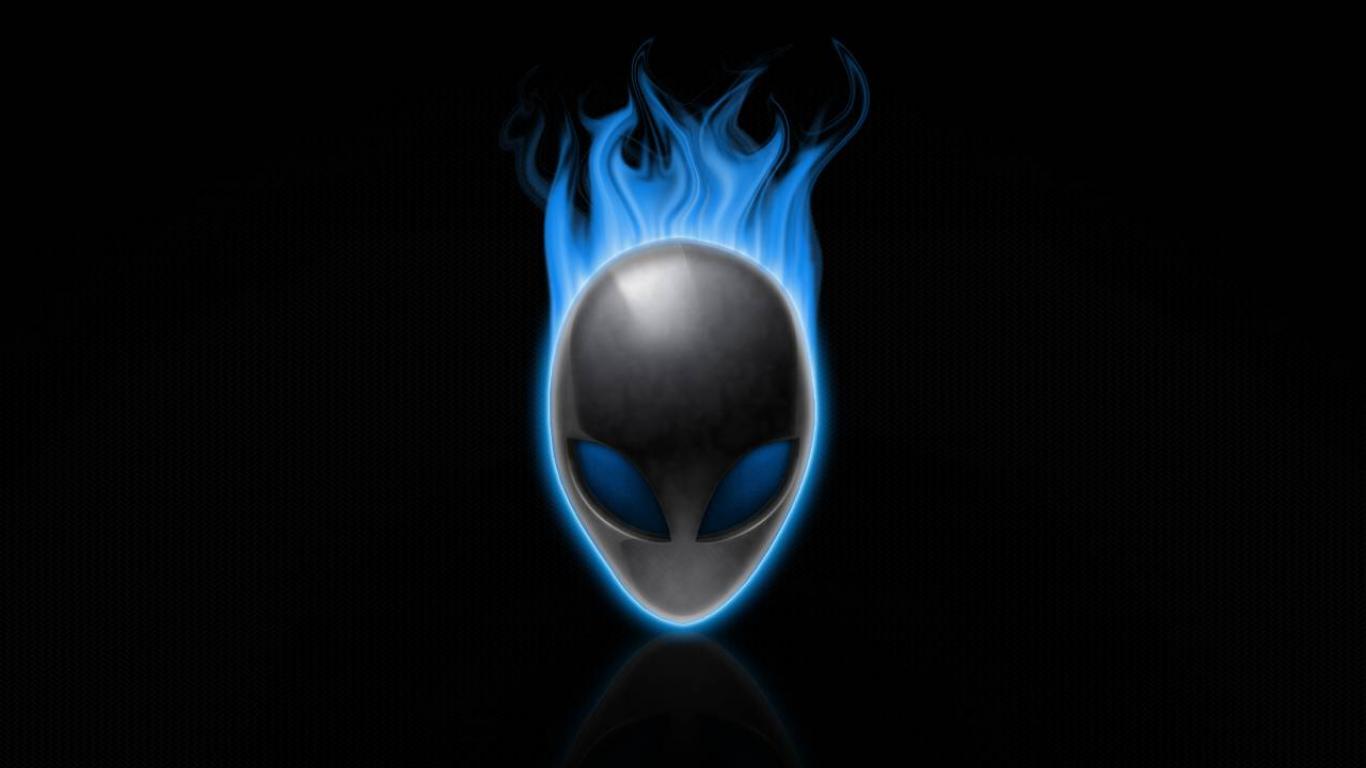 Alienware flame blue by compherm contributing wallpaper - (#775 ...