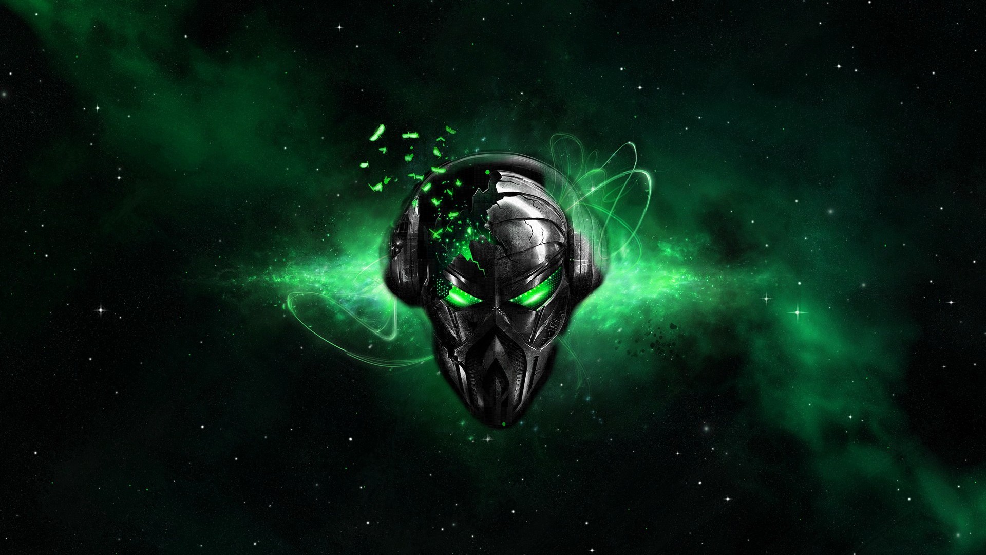 SuperHD.pics: Alien Alienware black background destroyed ...