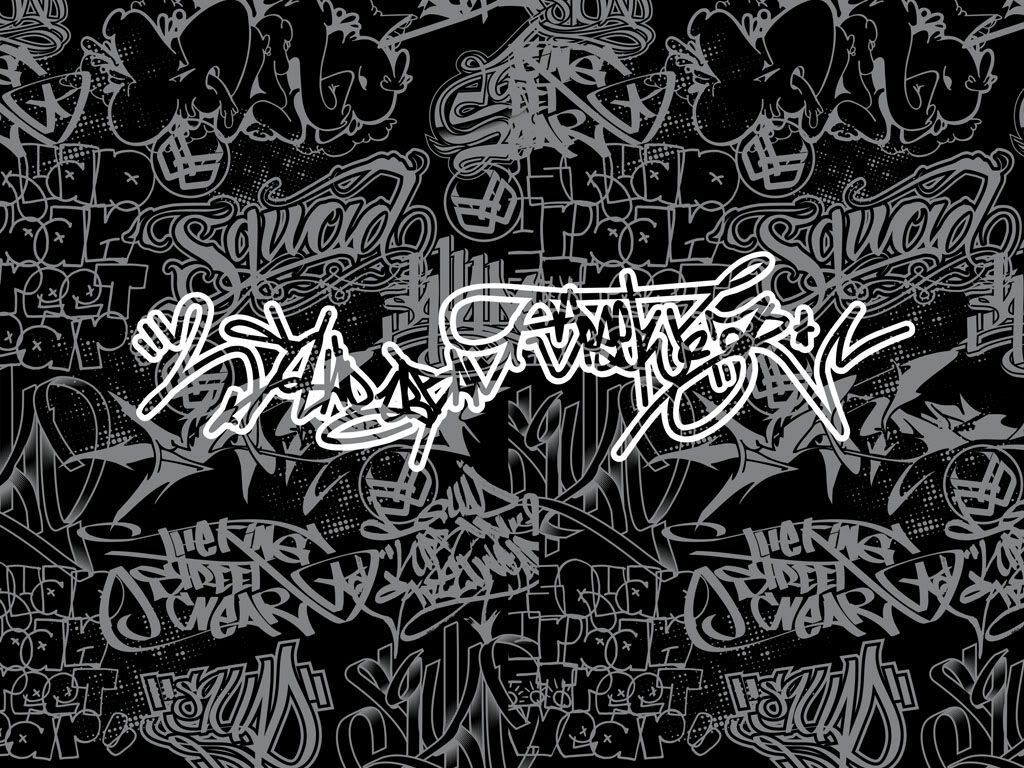 Gallery for - black graffiti wallpaper