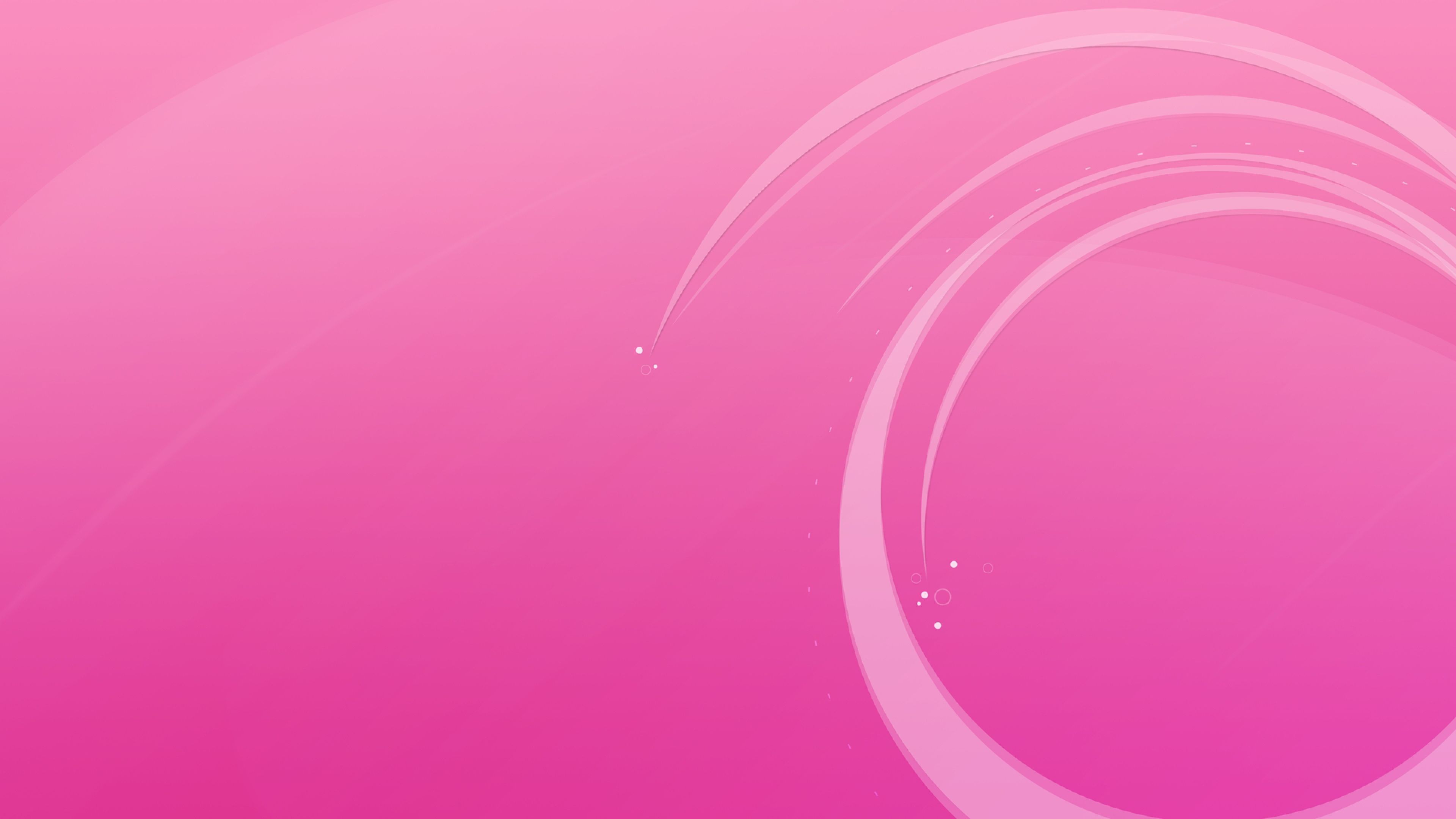 Download Wallpaper 3840x2160 Circles, Pink, Background, Line