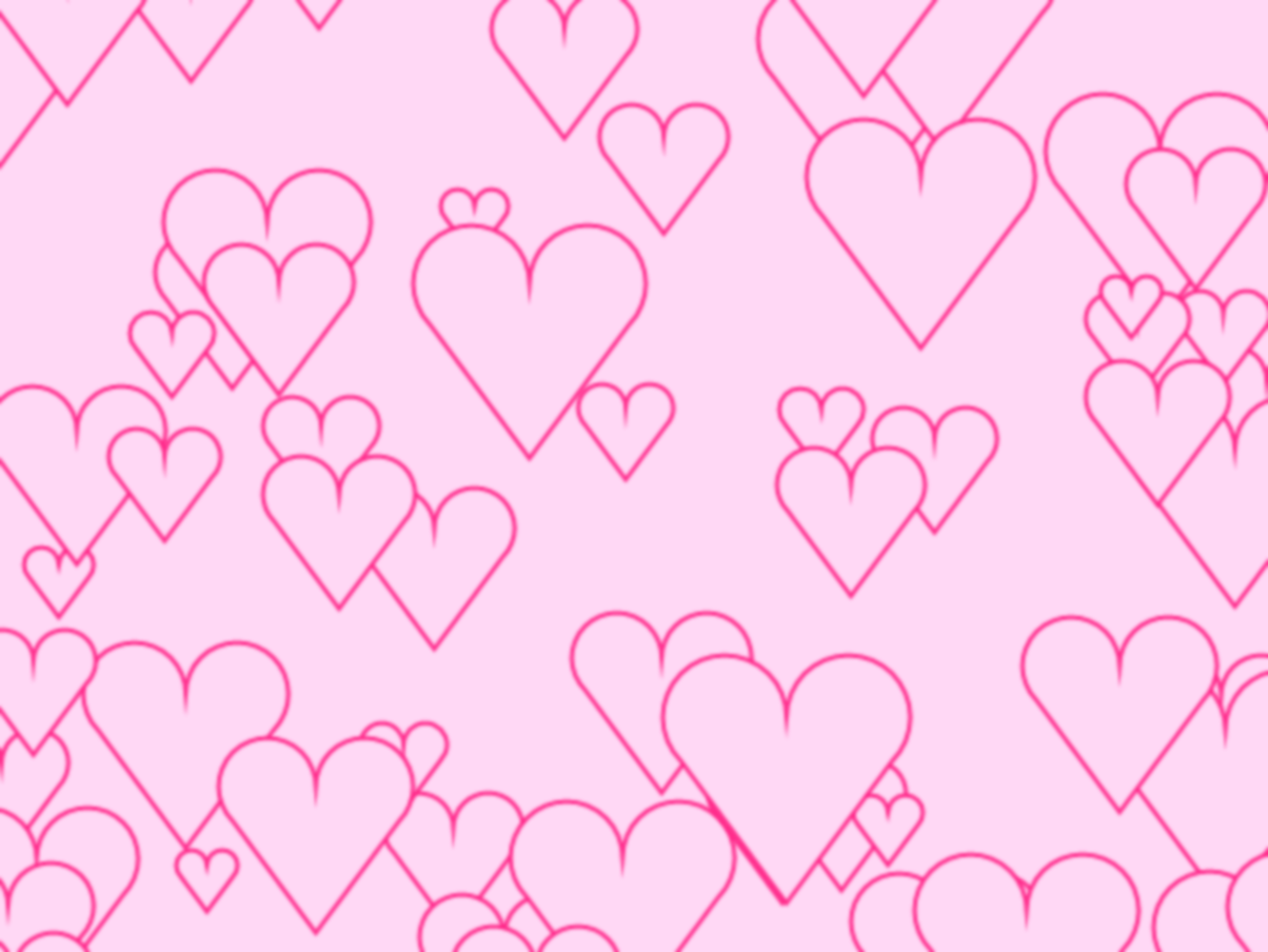 Pink Love Heart Backgrounds