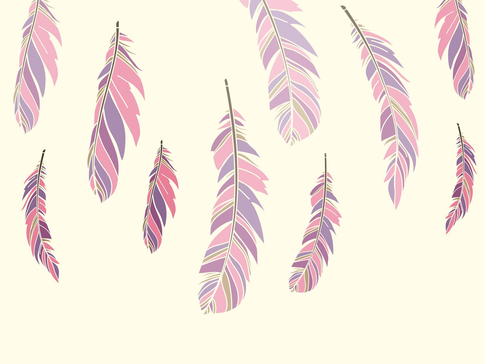 Colour Feathers Backgrounds - Brown, Design, Pattern, Yellow - PPT ...