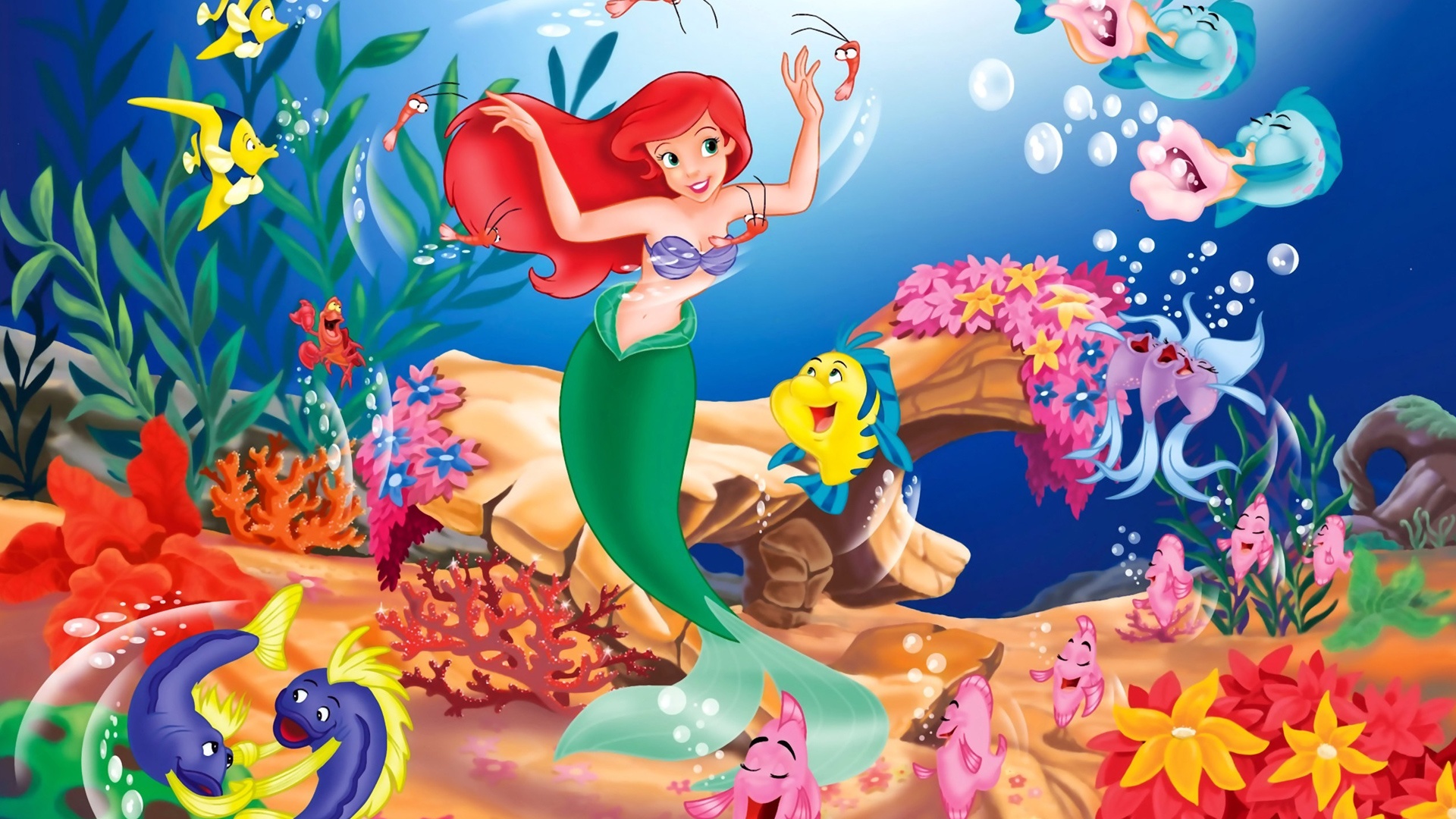 Disney The Little Mermaid Wallpapers HD Backgrounds