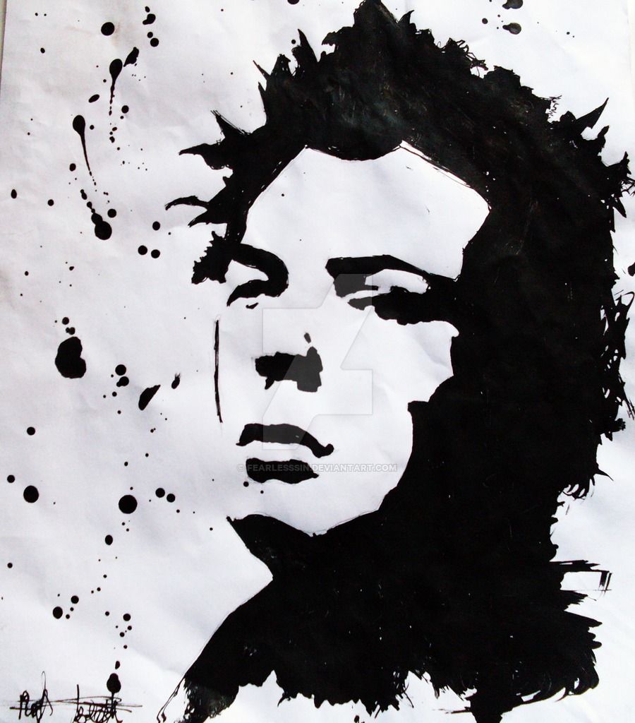 Sid Vicious drawing 4 by Fearlesssin on DeviantArt