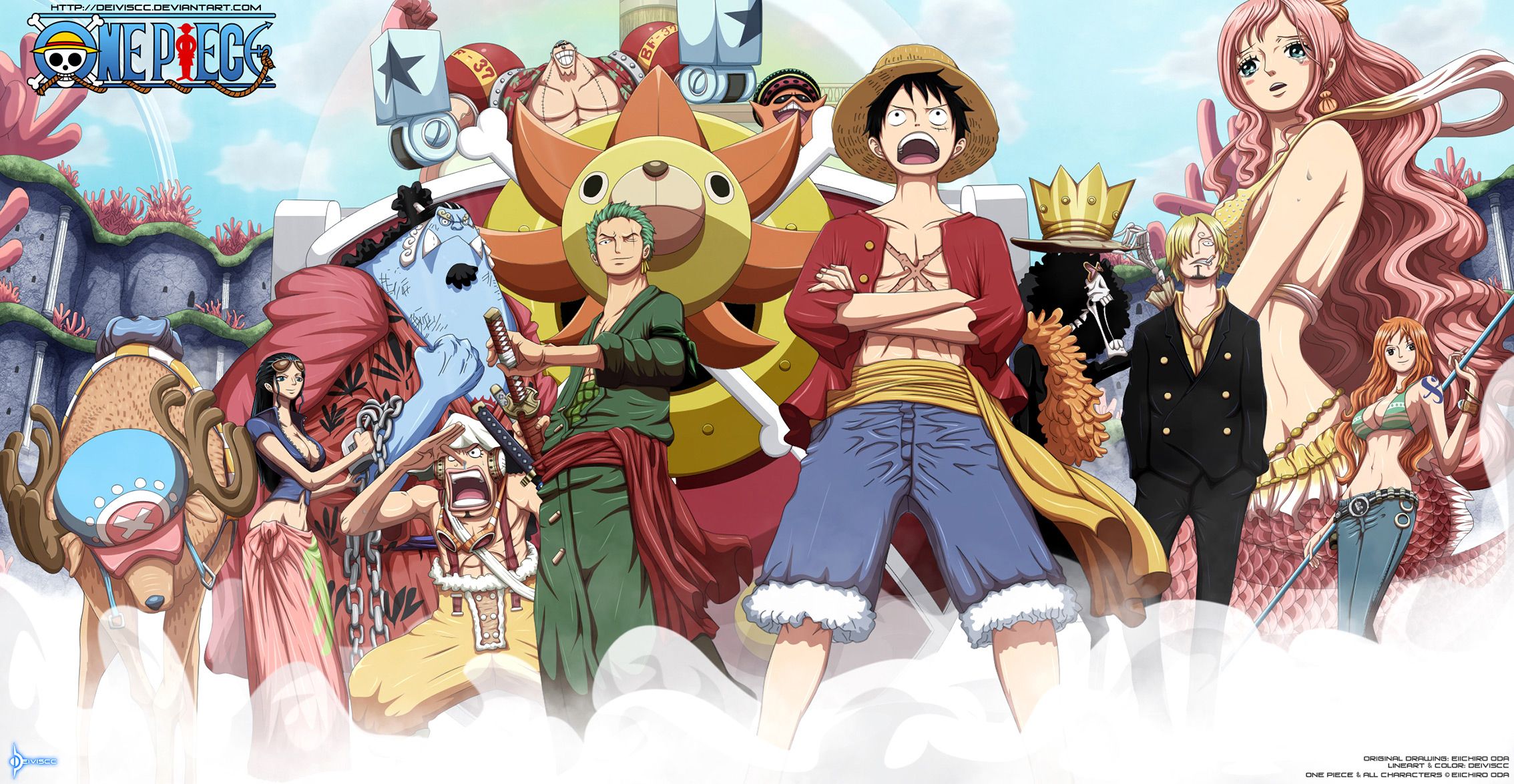 One Piece Wallpapers 1366x768 Group 85