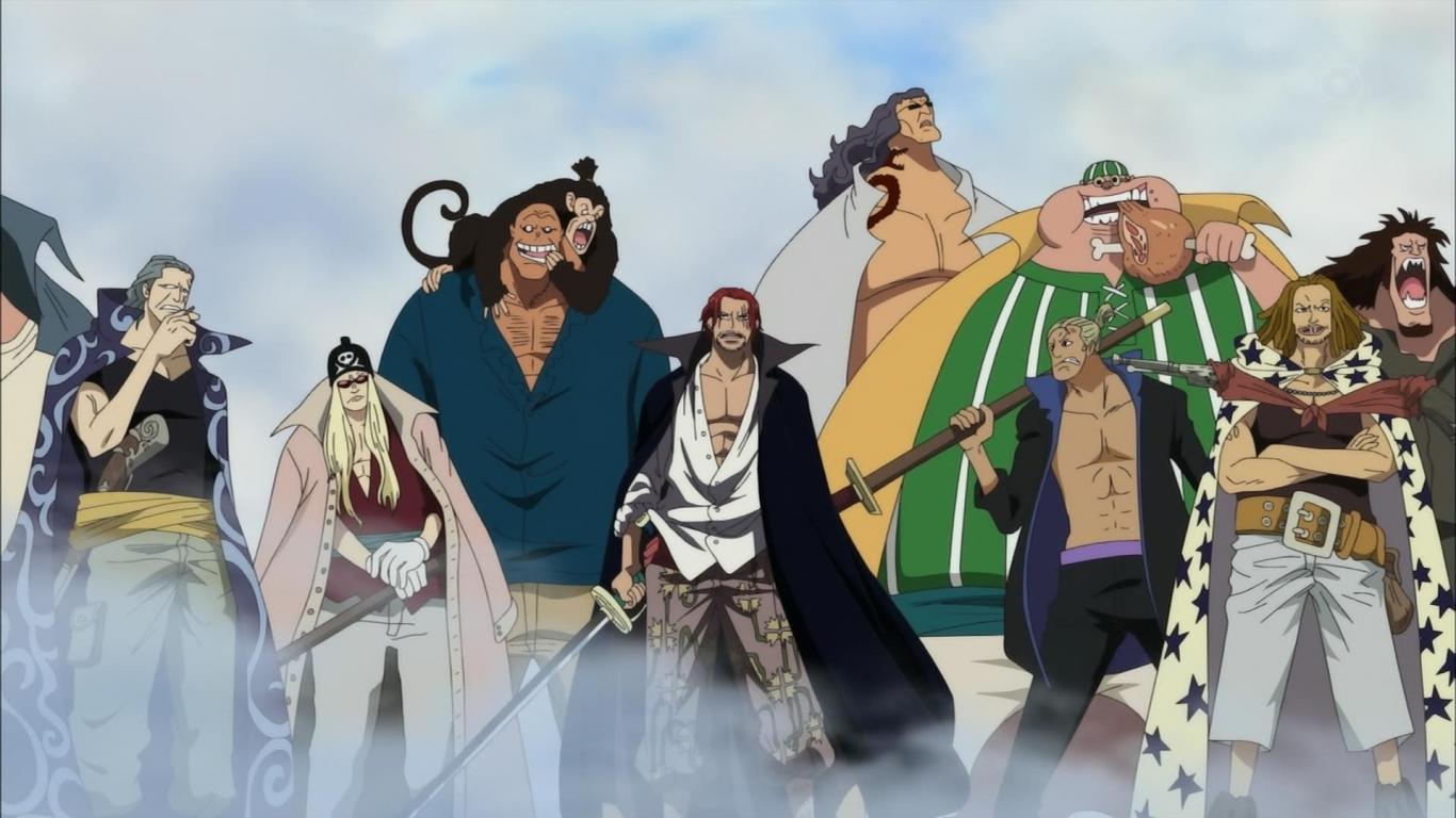 Wallpapers One Piece All Red Hair At Marineford Hd With Free ...