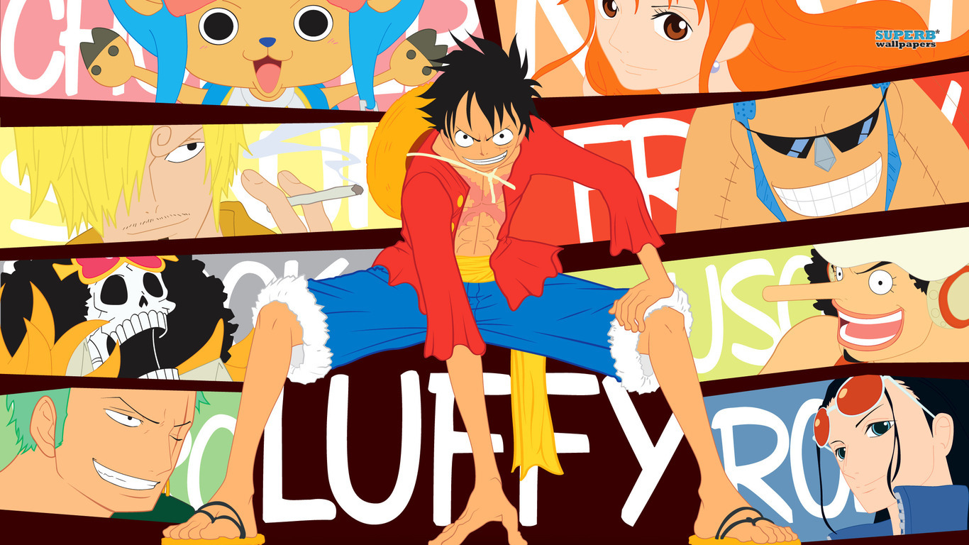 Wallpapers One Piece Nami X Luffy Anime 1366x768 | #345345 #one ...