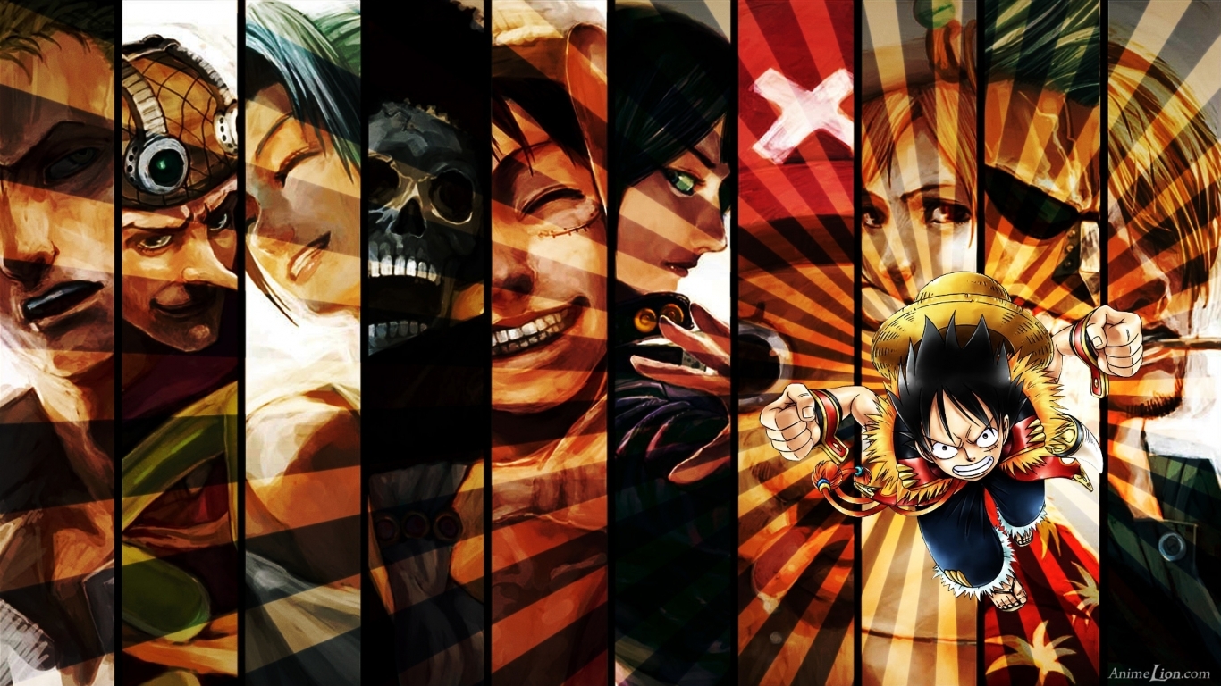 Wallpapers One Piece Newworld Hd Luffy 1366x768 | #223545 #one ...