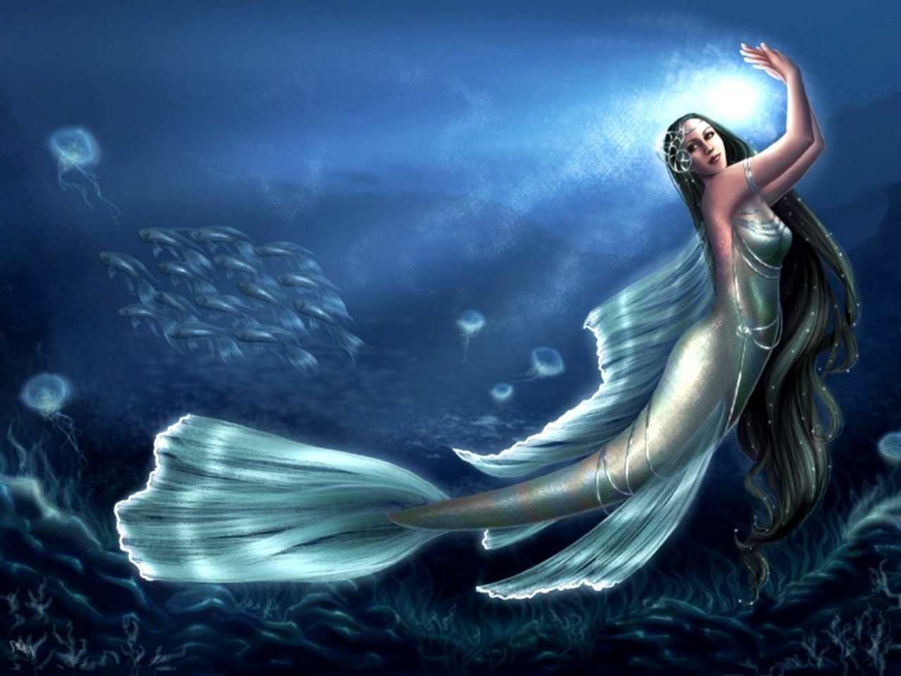 Download 1280x960 Fantasy – Mermaid Wallpapers and Backgrounds