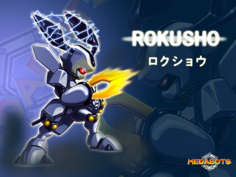 Medabots Rokusho Wallpaper (Lightning) by Mega-X-stream on DeviantArt