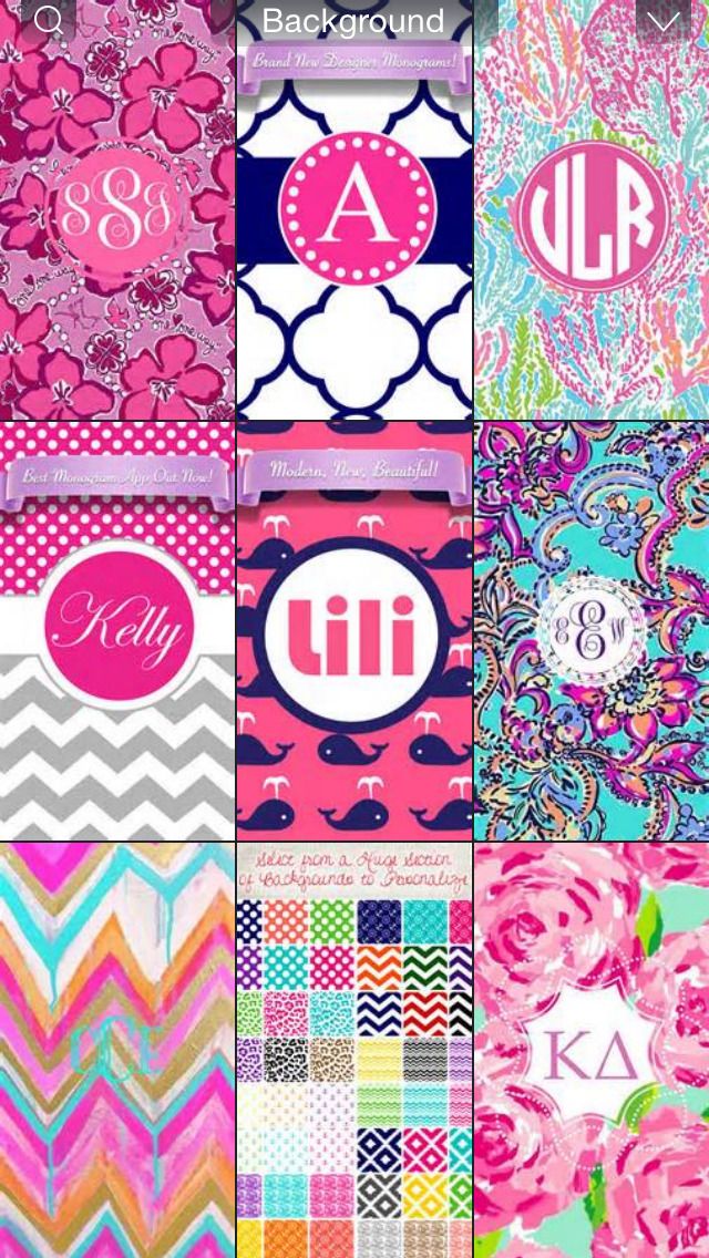 Free Monogram Wallpapers For IPhone