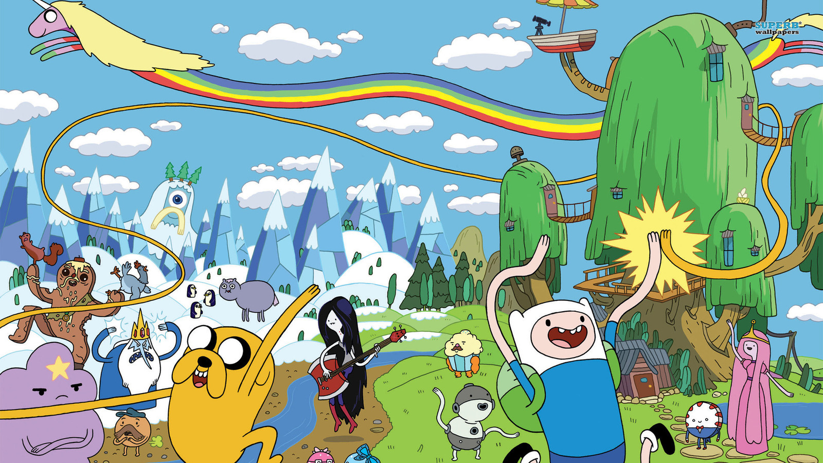 Adventure Time Cartoon Network Wallpaper Fanpop