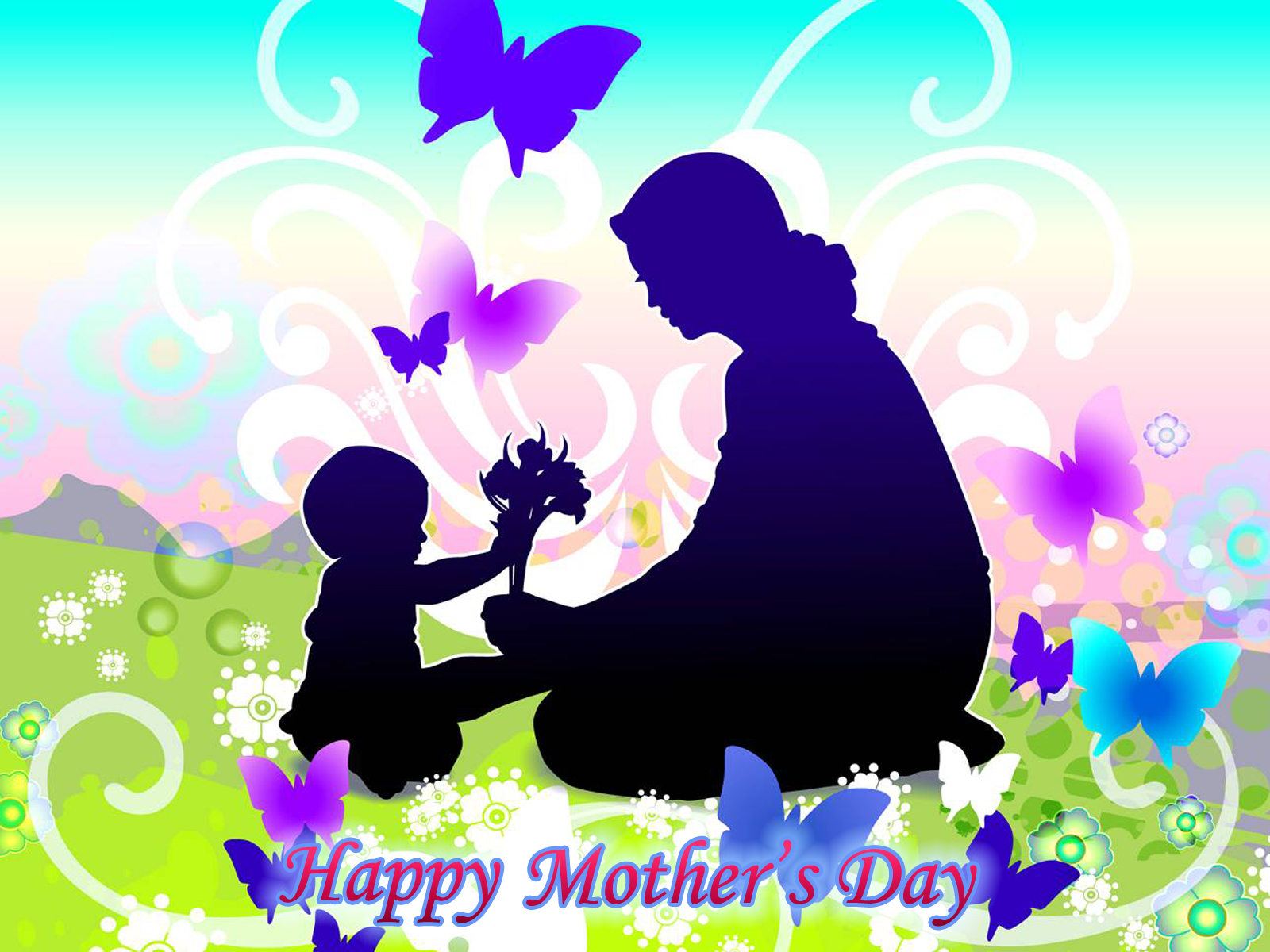 Happy Mothers Day HD Backgrounds