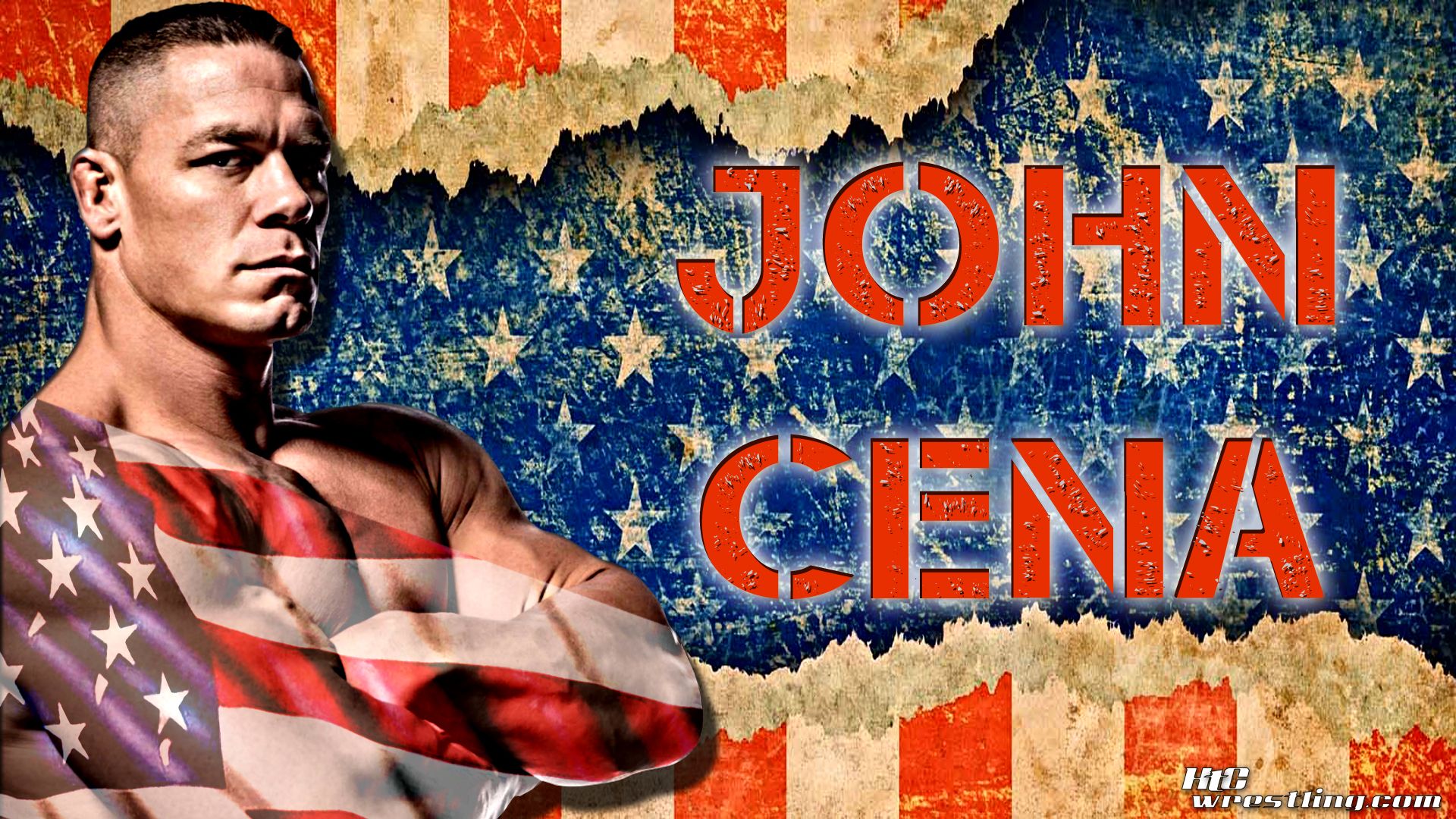 John Cena – The Patriotic Champ Wallpaper | Hittin' The Canvas ...