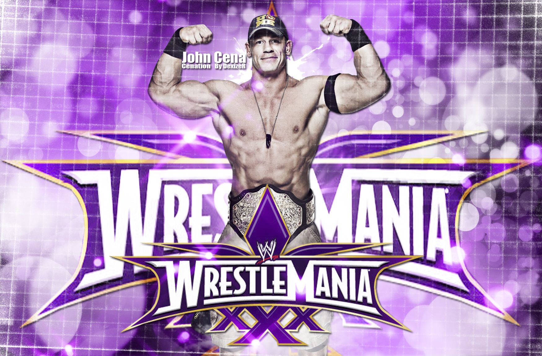 WWE John Cena Wrestlemania 30 2014 HD Wallpaper by SmileDexizeR on ...