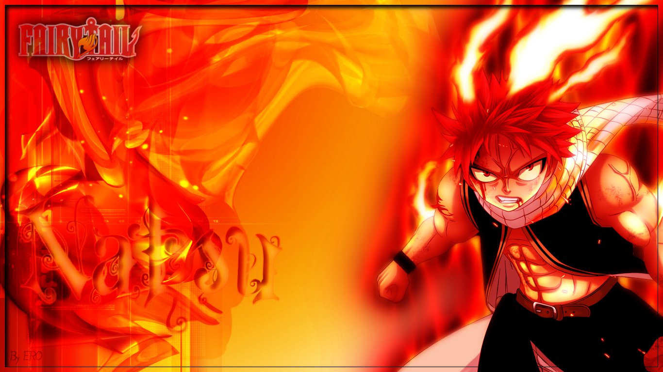 Wallpapers Fairy Tail Imagen Natsu With Resolution 1366x768 ...