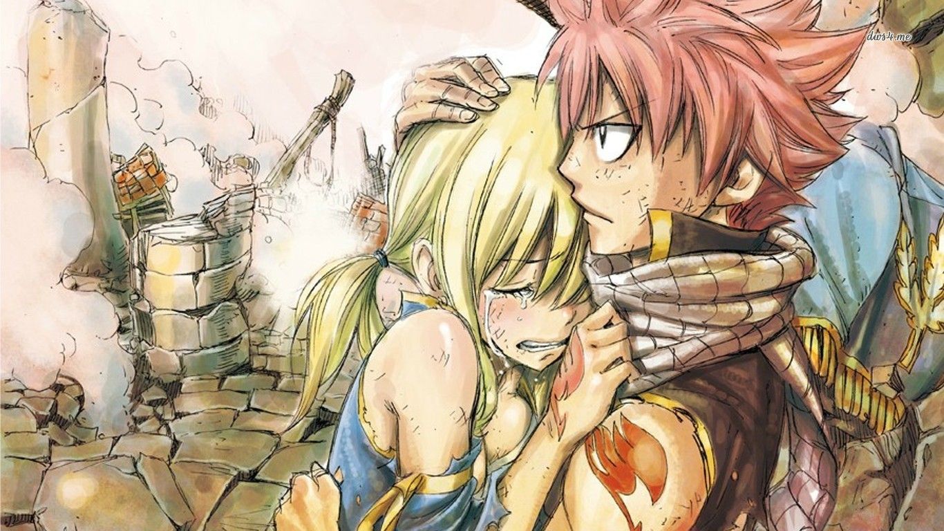 Natsu and Lucy - Fairy Tail wallpaper - Anime wallpapers
