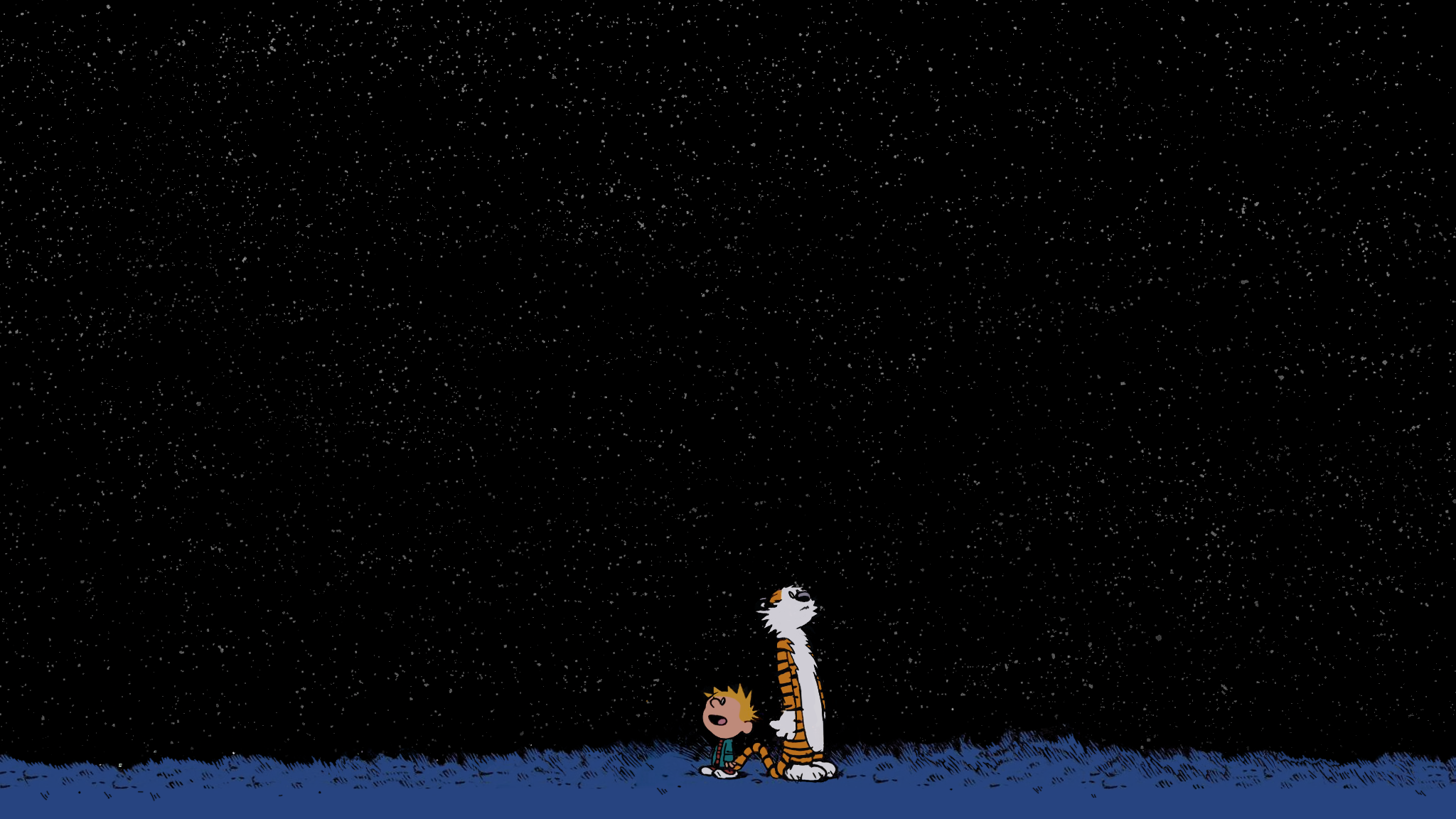 81 Calvin & Hobbes wallpapers optimized for 1920x1080 : pics