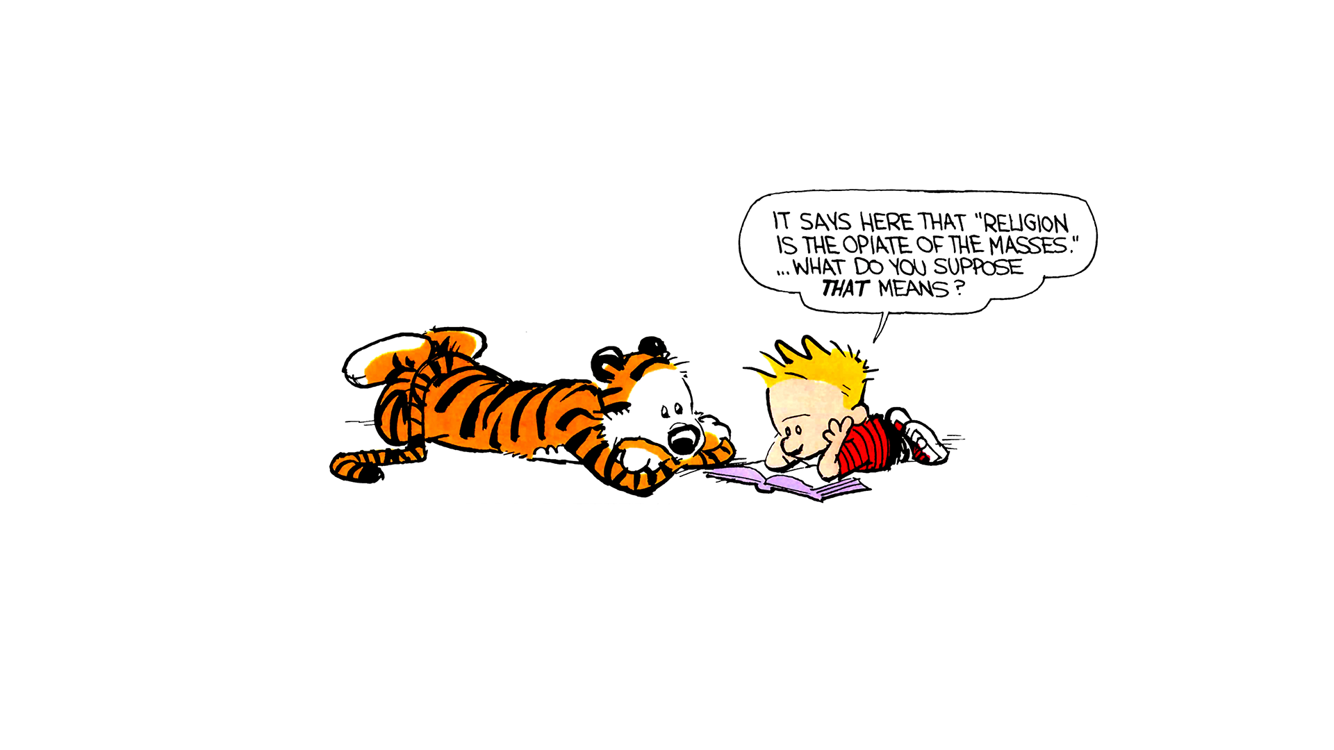 Calvin And Hobbes Wallpapers - Wallpaper Cave
