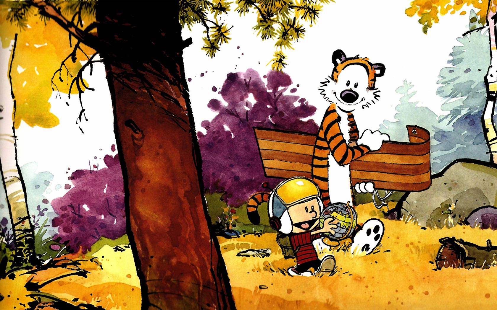 Calvin And Hobbes Wallpaper | 1680x1050 | ID:38457