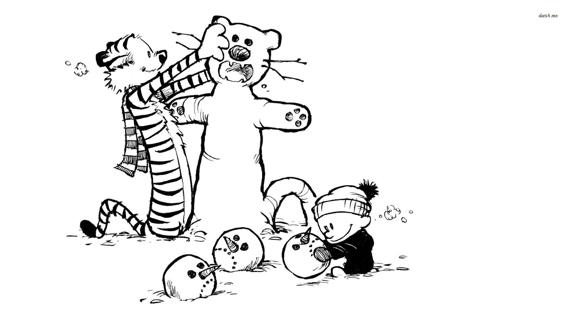 Calvin and Hobbes wallpaper - Comic wallpapers - #23642