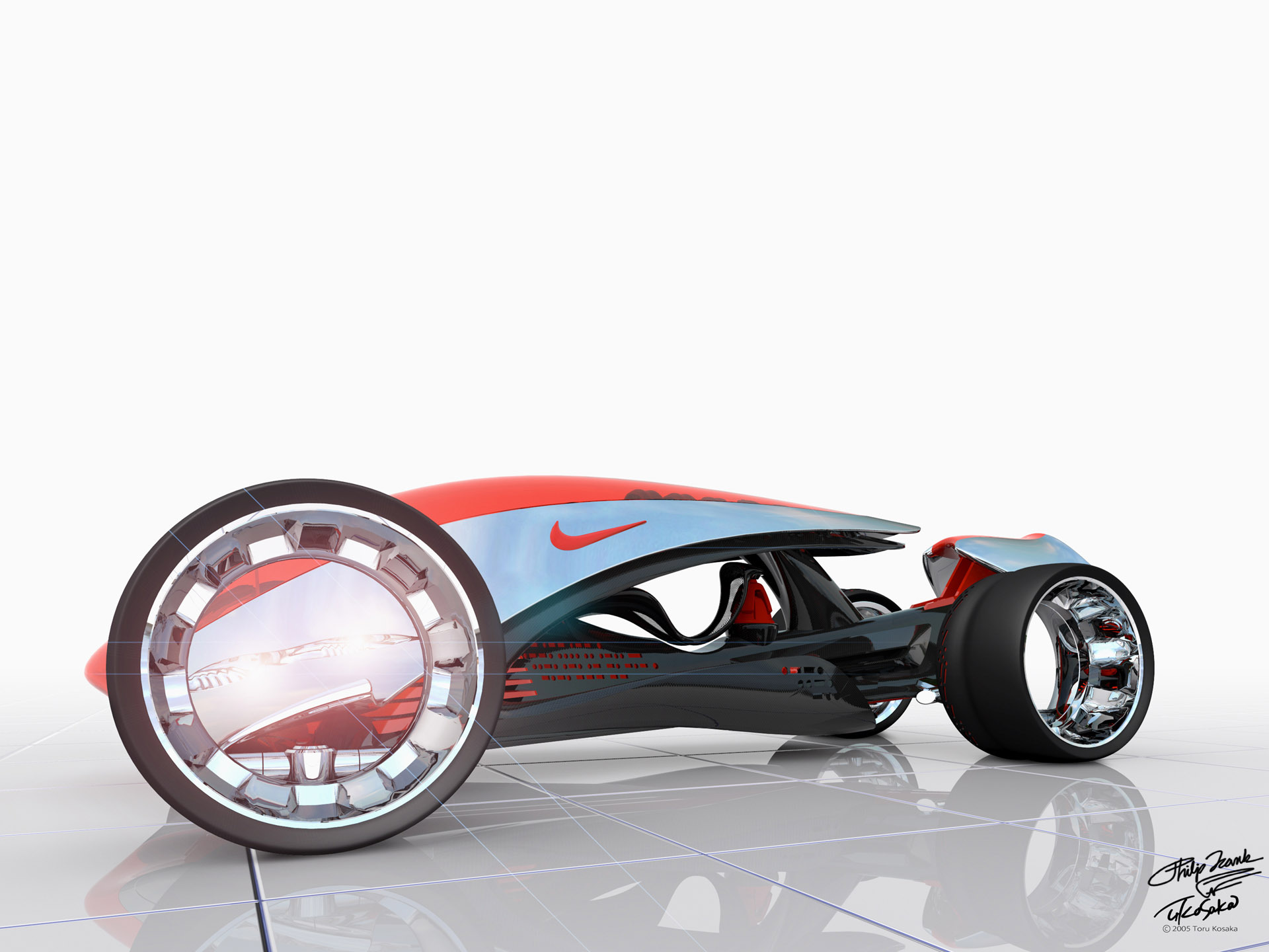 the car of the future made by nike wallpapers and images ...