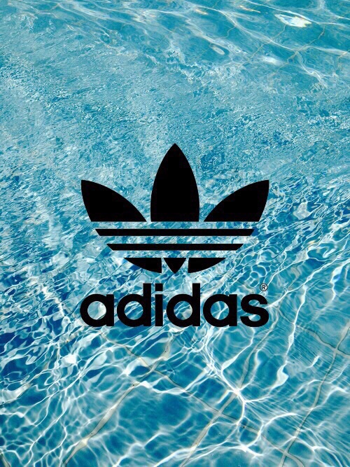 Adidas, background, blue, ocean, wallpaper - image by