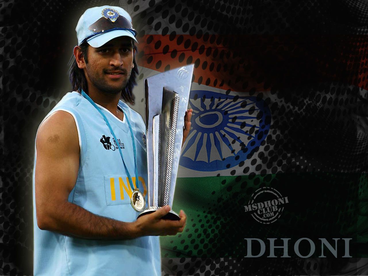 Ms Dhoni Long Hair HD Wallpapers Free HD Wallpapers for Desktop