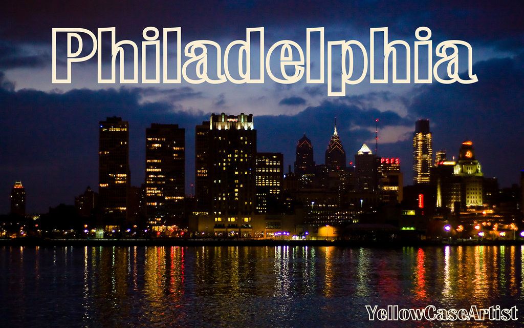 Philadelphia Skyline Wallpaper by yellowcaseartist on DeviantArt
