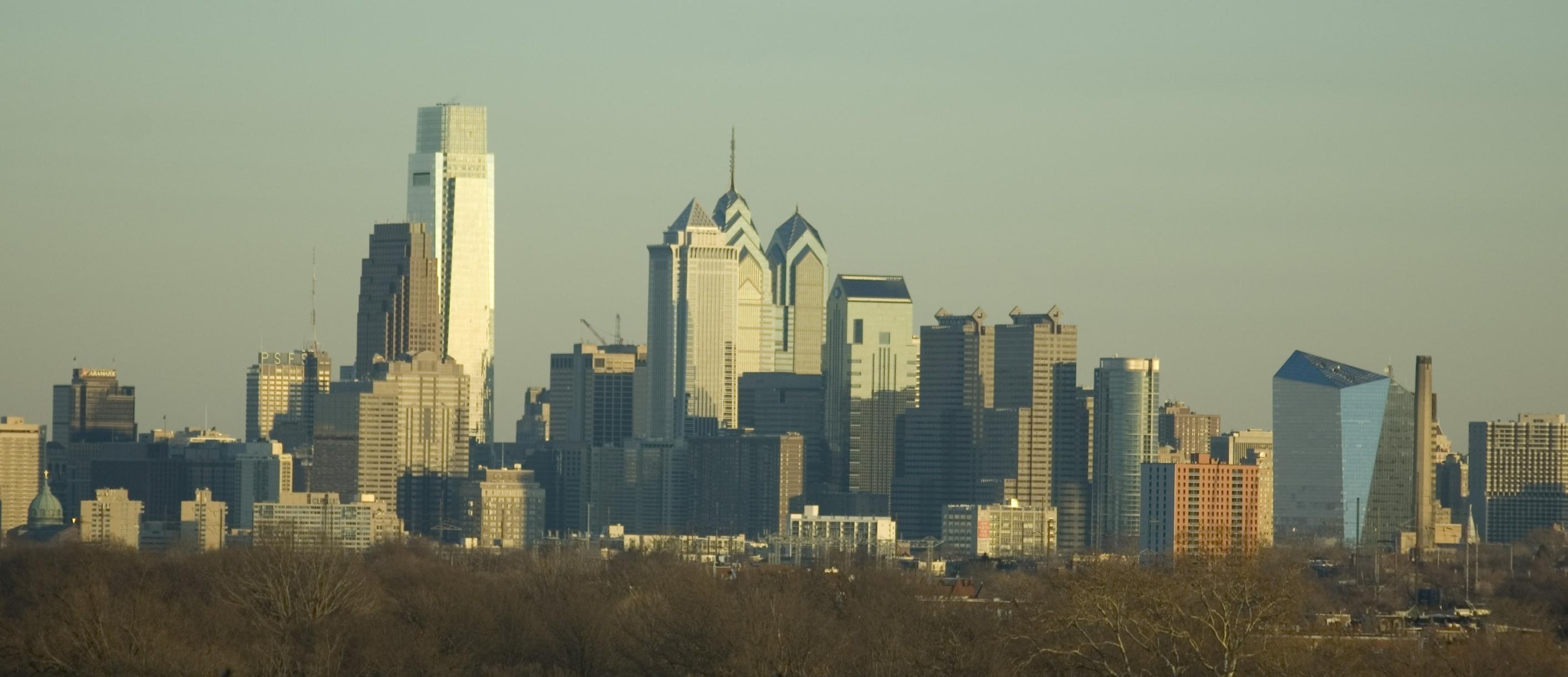 The philadelphia skyline - High Quality and Resolution