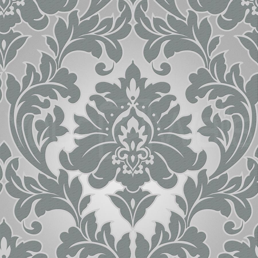 gray damask wallpaper |