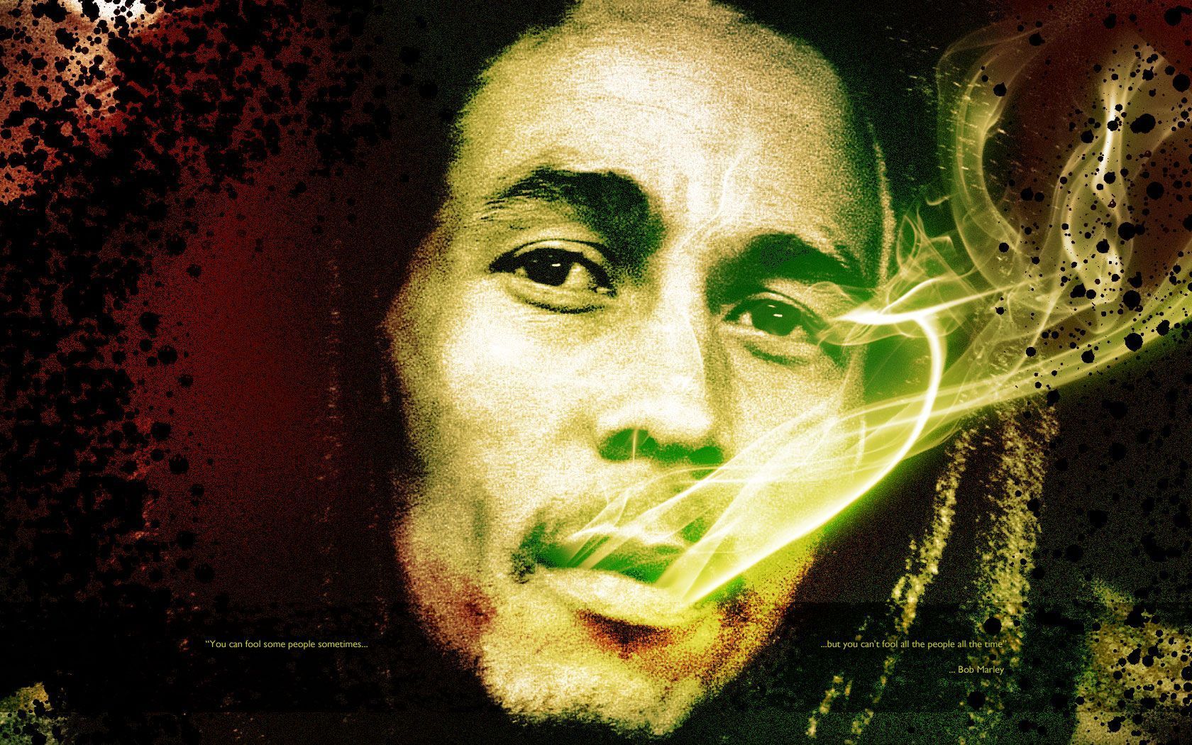 Bob Marley Lion Rasta - wallpaper.