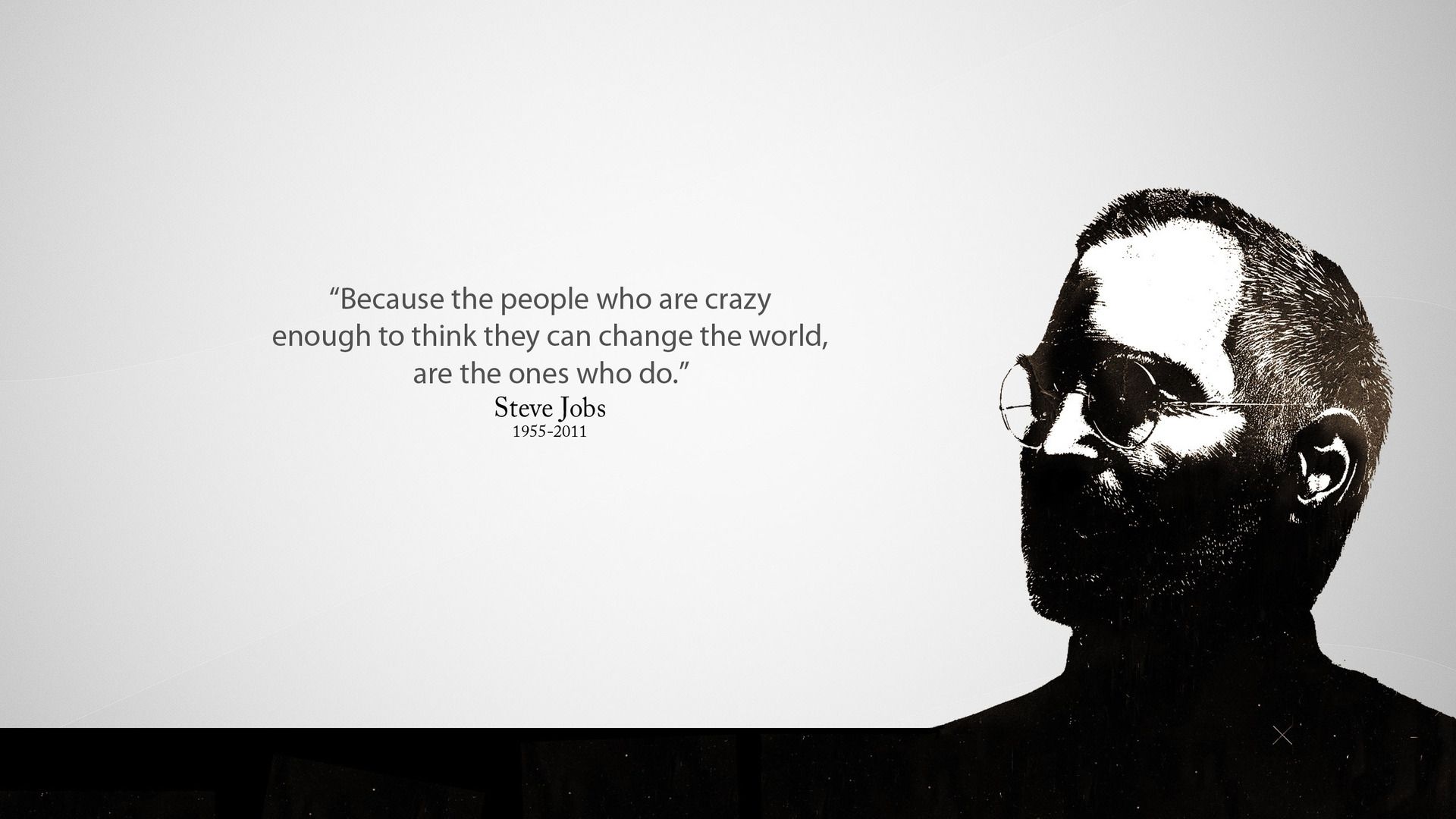 Crazy people changing the world Widescreen Wallpaper - #7102
