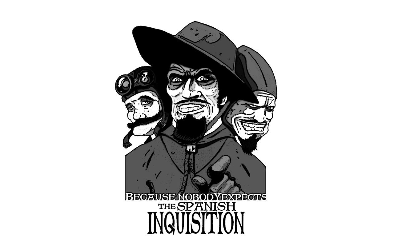 Spanish Inquisition - Monty Python Wallpaper (13811335) - Fanpop