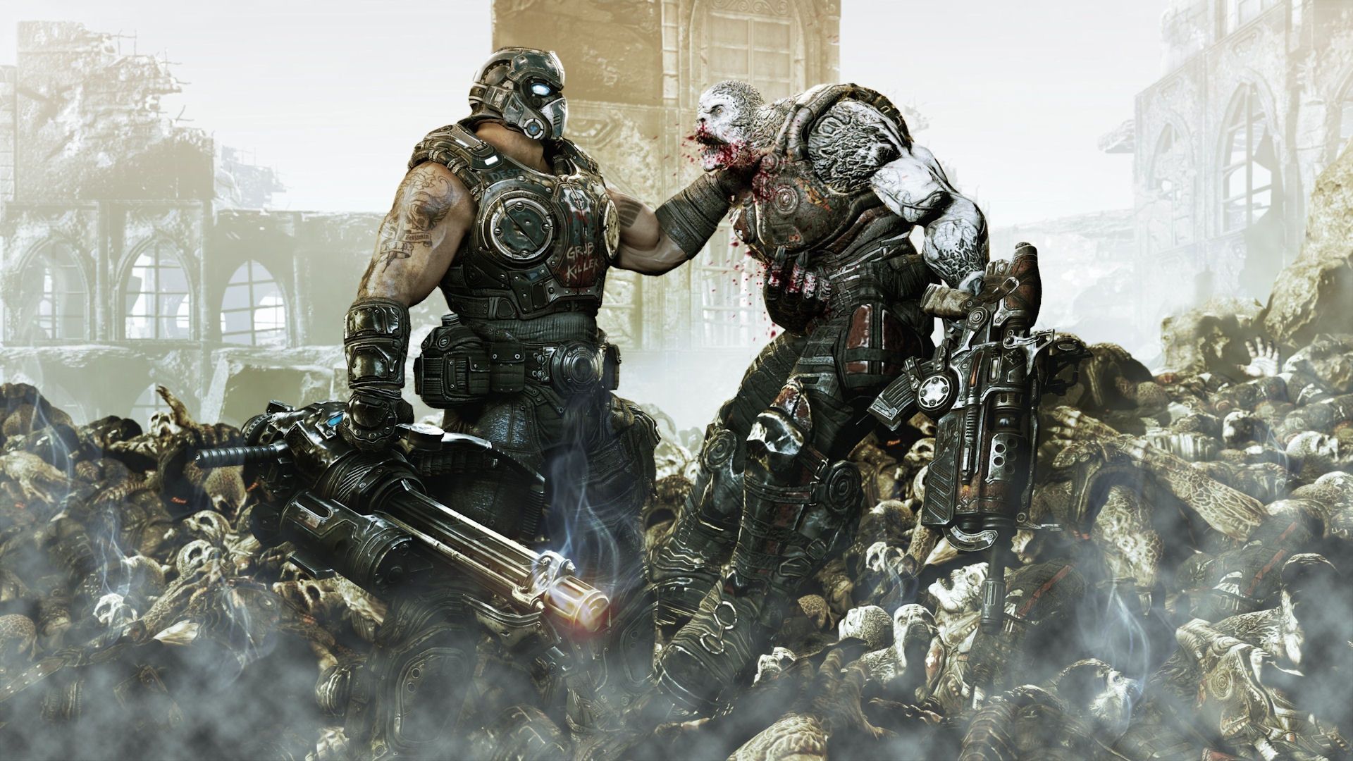 Gears Of War 4 Carmine - wallpaper.