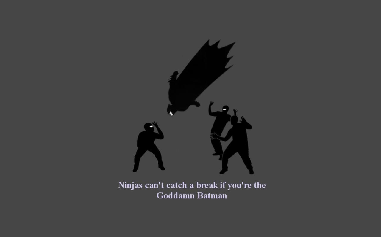 Ninjas Can't Catch You Wallpaper | 1280x799 | ID:14136